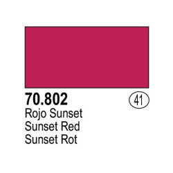 Acrilico Model Color, Rosa sunset, ( 041 ). Bote 17 ml. Marca Vallejo. Ref: 70.802.
