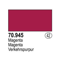 Acrilico Model Color, Magenta , ( 44 ). Bote 17 ml. Marca Vallejo. Ref: 70.945, 70945.