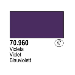 Acrilico Model Color, Violeta, ( 53 ). Bote 17 ml. Marca Vallejo. Ref: 70.960, 70960.