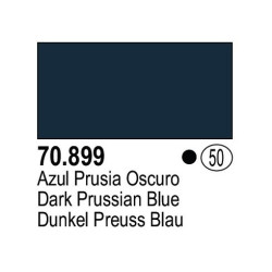 Acrilico Model Color, Azul prusia oscuro, ( 57 ). Bote 17 ml. Marca Vallejo. Ref: 70.899, 70899.