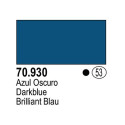 Acrilico Model Color, Azul oscuro, ( 053 ). Bote 17 ml. Marca Vallejo. Ref: 70.930.