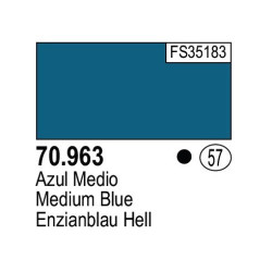 Acrilico Model Color, Azul medio, ( 67 ). Bote 17 ml. Marca Vallejo. Ref: 70.963, 70963.