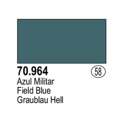 Acrilico Model Color, Azul militar, ( 173 ). Bote 17 ml. Marca Vallejo. Ref: 70.964, 70964.