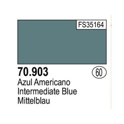 Acrilico Model Color, Azul americano, ( 060 ). Bote 17 ml. Marca Vallejo. Ref: 70.903.