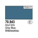 Acrilico Model Color, Azul gris, ( 172 ). Bote 17 ml. Marca Vallejo. Ref: 70.943, 70943.