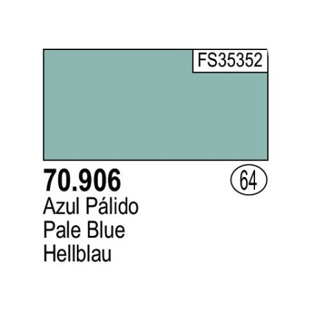Acrilico Model Color, Azul palido, ( 064 ). Bote 17 ml. Marca Vallejo. Ref: 70.906.