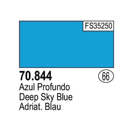 Acrilico Model Color, Azul profundo, ( 066 ). Bote 17 ml. Marca Vallejo. Ref: 70.844.