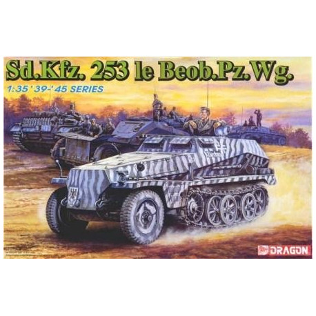 Carro de combate, Sd.Kfz.253 le Beob.Pz.Wq , WWII. Escala 1:35. Marca Dragon. Ref: 6140.