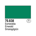 Acrilico Model Color, Esmeralda, ( 071 ). Bote 17 ml. Marca Vallejo. Ref: 70.838.