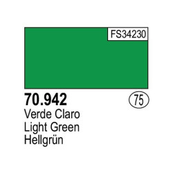 Acrilico Model Color, verde claro, ( 075 ). Bote 17 ml. Marca Vallejo. Ref: 70.942.