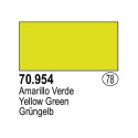 Acrilico Model Color, Amarillo verde , ( 078 ). Bote 17 ml. Marca Vallejo. Ref: 70.954.