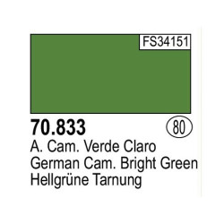 Acrilico Model Color, Ger. Cam. verde claro, ( 87 ). Bote 17 ml. Marca Vallejo. Ref: 70.833, 70833.