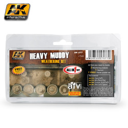 Heavy muddy. Marca AK Interactive. Ref: AK077.