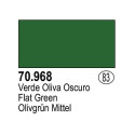 Acrilico Model Color, Verde Oliva oscuro, ( 88 ). Bote 17 ml. Marca Vallejo. Ref: 70.968, 70968.