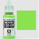 Acrilico Model Color, Verde fluorescente, ( 210 ). Bote 17 ml. Marca Vallejo. Ref: 70.737.