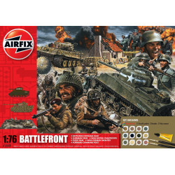 Set Frente en la Batalla de  Gift . Escala 1:76. Marca Airfix. Ref: A50009.