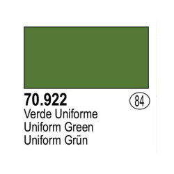 Acrilico Model Color, Verde Uniforme, ( 93 ). Bote 17 ml. Marca Vallejo. Ref: 70.922, 70922.