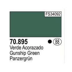 Acrilico Model Color, Verde Oliva acorazado, ( 82 ). Bote 17 ml. Marca Vallejo. Ref: 70.895, 70895.