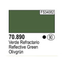 Acrilico Model Color, Verde Refrectario ( 090 ). Bote 17 ml. Marca Vallejo. Ref: 70.890.