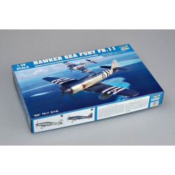 Hawker Sea Fury FB.11. Escala 1:48. Marca Trumpeter. Ref: 02844.