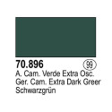Acrilico Model Color, Alemán Camuflaje Verde extra oscuro ( 099 ). Bote 17 ml. Marca Vallejo. Ref: 70.896.