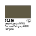 Acrilico Model Color, Verde alemán WWII ( 102 ). Bote 17 ml. Marca Vallejo. Ref: 70.830.