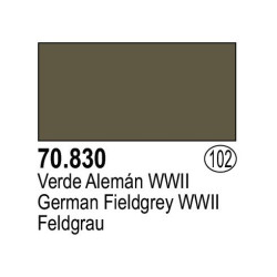 Acrilico Model Color, Verde alemán WWII ( 99 ). Bote 17 ml. Marca Vallejo. Ref: 70.830, 70830.