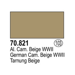 Acrilico Model Color, Alemán Camuflaje Beige WWII ( 103 ). Bote 17 ml. Marca Vallejo. Ref: 70.821.