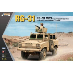 Vehículo RG-31 MK3 ( US ARMY ). Escala 1:35. Marca Kinetic Model. Ref: 61012.