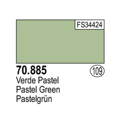 Acrilico Model Color, Verde pastel ( 97 ). Bote 17 ml. Marca Vallejo. Ref: 70.885, 70885.