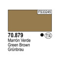 Acrilico Model Color, Marrón verde ( 114 ). Bote 17 ml. Marca Vallejo. Ref: 70.879.