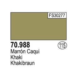 Acrilico Model Color, Marrón caqui ( 114 ). Bote 17 ml. Marca Vallejo. Ref: 70.988, 70988.