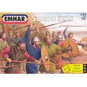Set Saxon Viking Warriors (9th-10th Century). Escala 1:72. Marca Emhar. Ref: EM7206.
