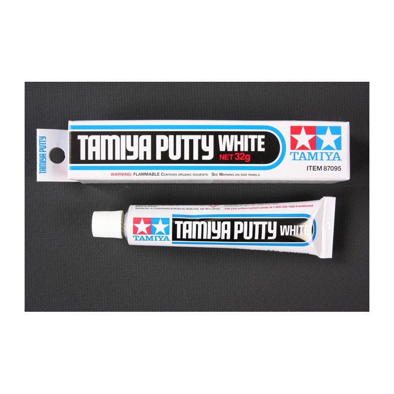 Tamiya Basic Putty 32gr Tube White 87095
