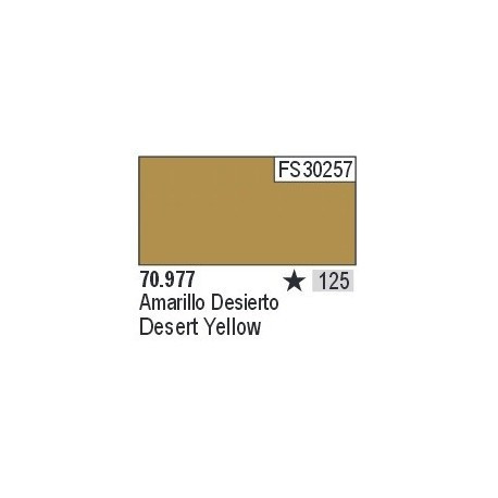 Acrilico Model Color, Amarillo Desierto ( 125 ). Bote 17 ml. Marca Vallejo. Ref: 70.977.