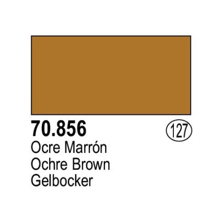 Acrilico Model Color, ocre marrón ( 127 ). Bote 17 ml. Marca Vallejo. Ref: 70.856.