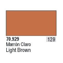 Acrilico Model Color, marrón claro ( 129 ). Bote 17 ml. Marca Vallejo. Ref: 70.929.