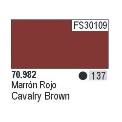 Acrilico Model Color, Marrón rojizo ( 162 ). Bote 17 ml. Marca Vallejo. Ref: 70.982, 70982.