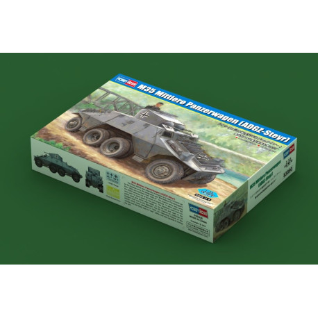 M35 Mittlere Panzerwagen (ADGZ-Steyr). Escala 1:35. Marca Hobby Boss. Ref: 83890.