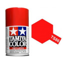 Spray pure Red, Rojo puro (85086). Bote 100 ml. Marca Tamiya. Ref: TS-86.