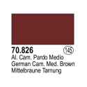 Acrilico Model Color, Alemán camuflaje pardo medio ( 145 ). Bote 17 ml. Marca Vallejo. Ref: 70.826.