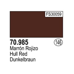 Acrilico Model Color, Marrón rojizo ( 164 ). Bote 17 ml. Marca Vallejo. Ref: 70.985, 70985.