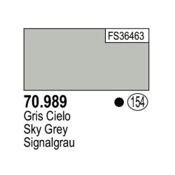 Acrilico Model Color, Gris cielo ( 176 ). Bote 17 ml. Marca Vallejo. Ref: 70.989, 70989.