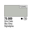 Acrilico Model Color, Gris cielo ( 154 ). Bote 17 ml. Marca Vallejo. Ref: 70.989.