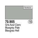 Acrilico Model Color, Gris Azul claro ( 178 ). Bote 17 ml. Marca Vallejo. Ref: 70.905, 70905.