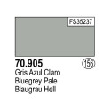 Acrilico Model Color, Gris Azul claro ( 156 ). Bote 17 ml. Marca Vallejo. Ref: 70.905.