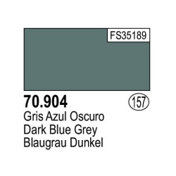 Acrilico Model Color, Gris Azul oscuro ( 157 ). Bote 17 ml. Marca Vallejo. Ref: 70.904.