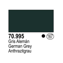 Acrilico Model Color, Gris Alemán ( 167 ). Bote 17 ml. Marca Vallejo. Ref: 70.995.