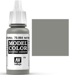 Acrilico Model Color, Acero natural ( 178 ). Bote 17 ml. Marca Vallejo. Ref: 70.864.