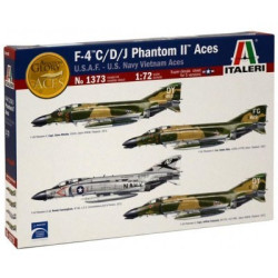 F-4 C/D/J Phantom II Aces. Escala 1:72. Marca Italeri. Ref: 1373.